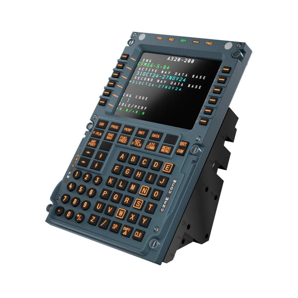 ⭐⭐⭐WINWING Flight Simulator MCDU Toliss Fenix Flight Control Display แผงควบคุมการบินพลเรือน A320 MCD