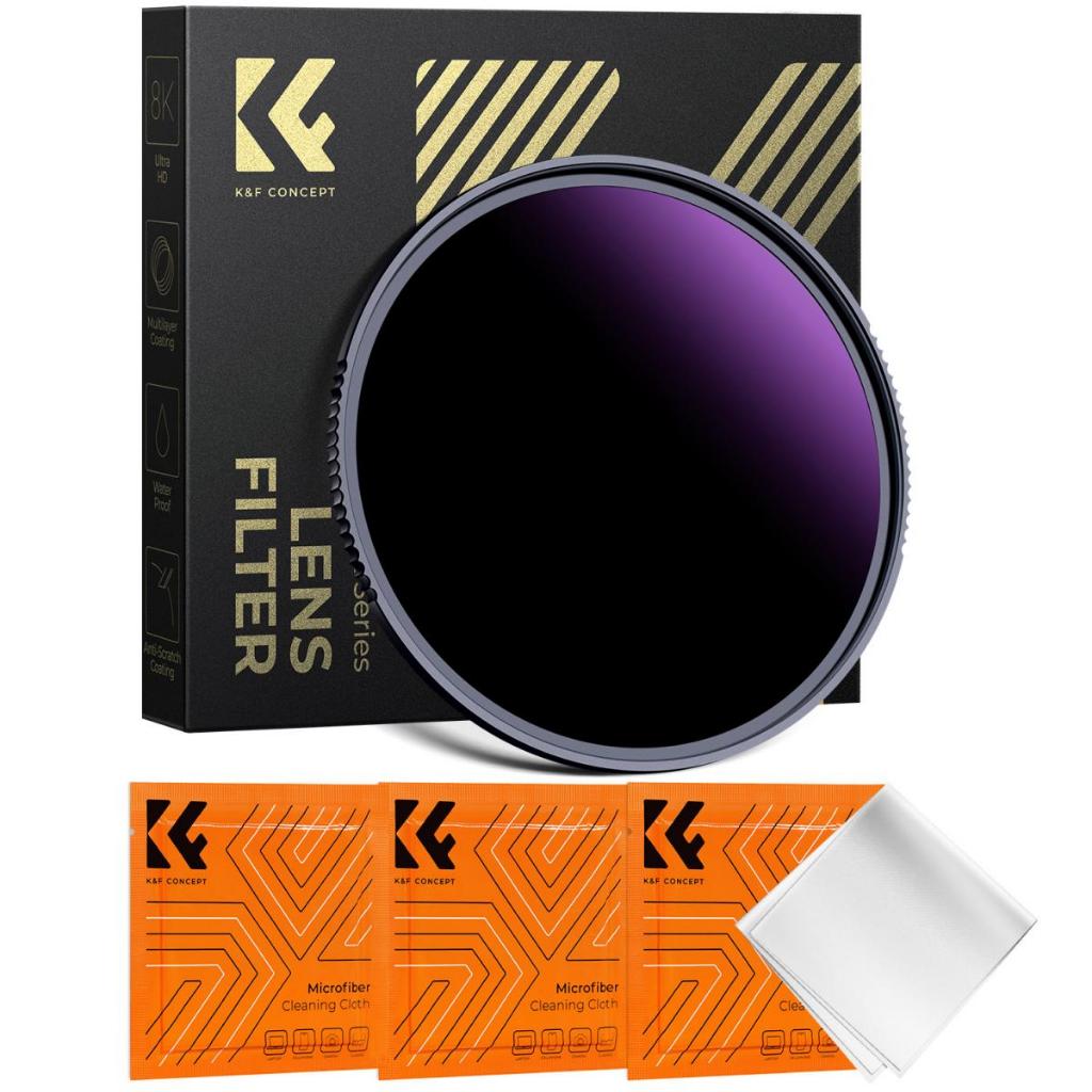 K&F Concept Nano-X 49-82mm Solar Filter ND1000000 – Solid ND สําหรับเหตุการณ์ในสวรรค์...