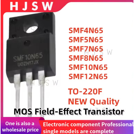 5PCS SMF4N65 SMF5N65 SMF7N65 SMF8N65 SMF10N65 SMF12N65 SMF 4N65 5N65 7N65 8N65 10N65 12N65 ทรานซิสเต