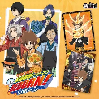 Ji Jikashe Tutor Ming แกะสลัก Guangyin คอลเลกชันการ์ด Sawada Tsunayoshi Skylark Gongya การ์ด