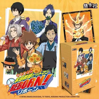 Ji Jikashe Tutor Ming แกะสลัก Guangyin คอลเลกชันการ์ด Sawada Tsunayoshi Skylark Gongya การ์ด