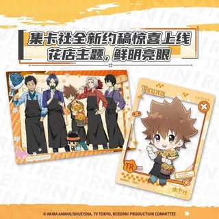 Ji Jikashe Tutor Ming แกะสลัก Guangyin คอลเลกชันการ์ด Sawada Tsunayoshi Skylark Gongya การ์ด