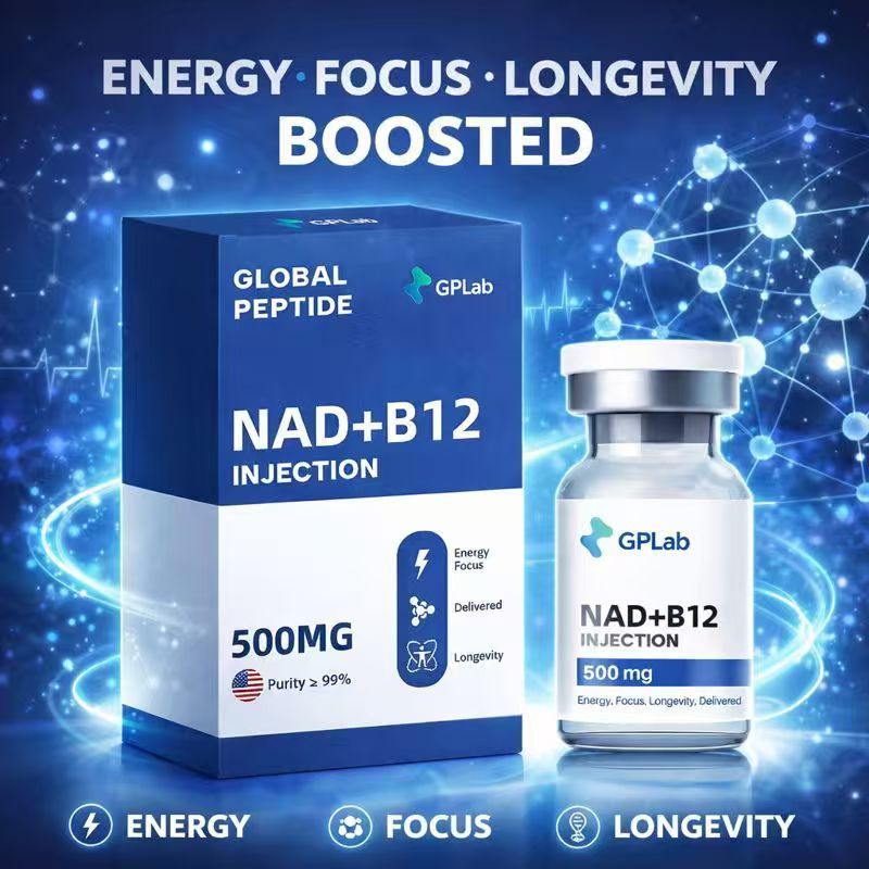 NAD+B12 GLOBAL PEPTIDE GPLab Energy Repair Serum เสริมพลังงานเซลล์ การบํารุงรักษาต่อต้านวัย