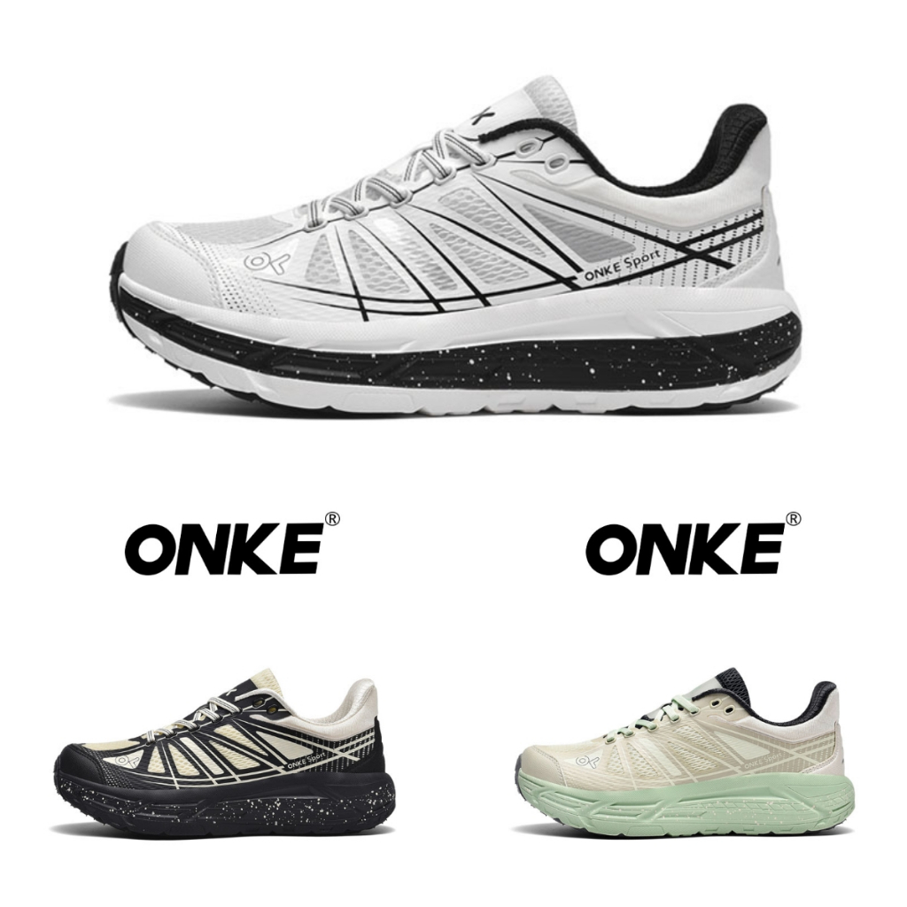 【ONKE】รองเท้าวิ่งกีฬาเอาท์ดอร์อเนกประสงค์ Elite รุ่นที่ 13｜แบรนด์เยอรมัน โปรโมชั่นร้านใหม่｜ยูนิเซ็กส์｜ผ้าตาข่ายระบายอากาศ｜นุ่มสบาย กันลื่น｜เห