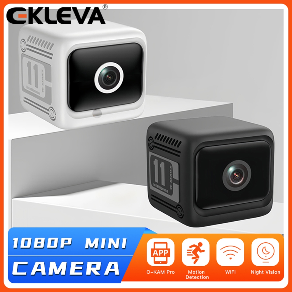 EKLEVA 1080p มินิกล้องบ้านขนาดเล็กไร้สาย Wifi กล้องกลางแจ้งอัพเกรด Motion Detection Security Alerts Night Vision กล้อง