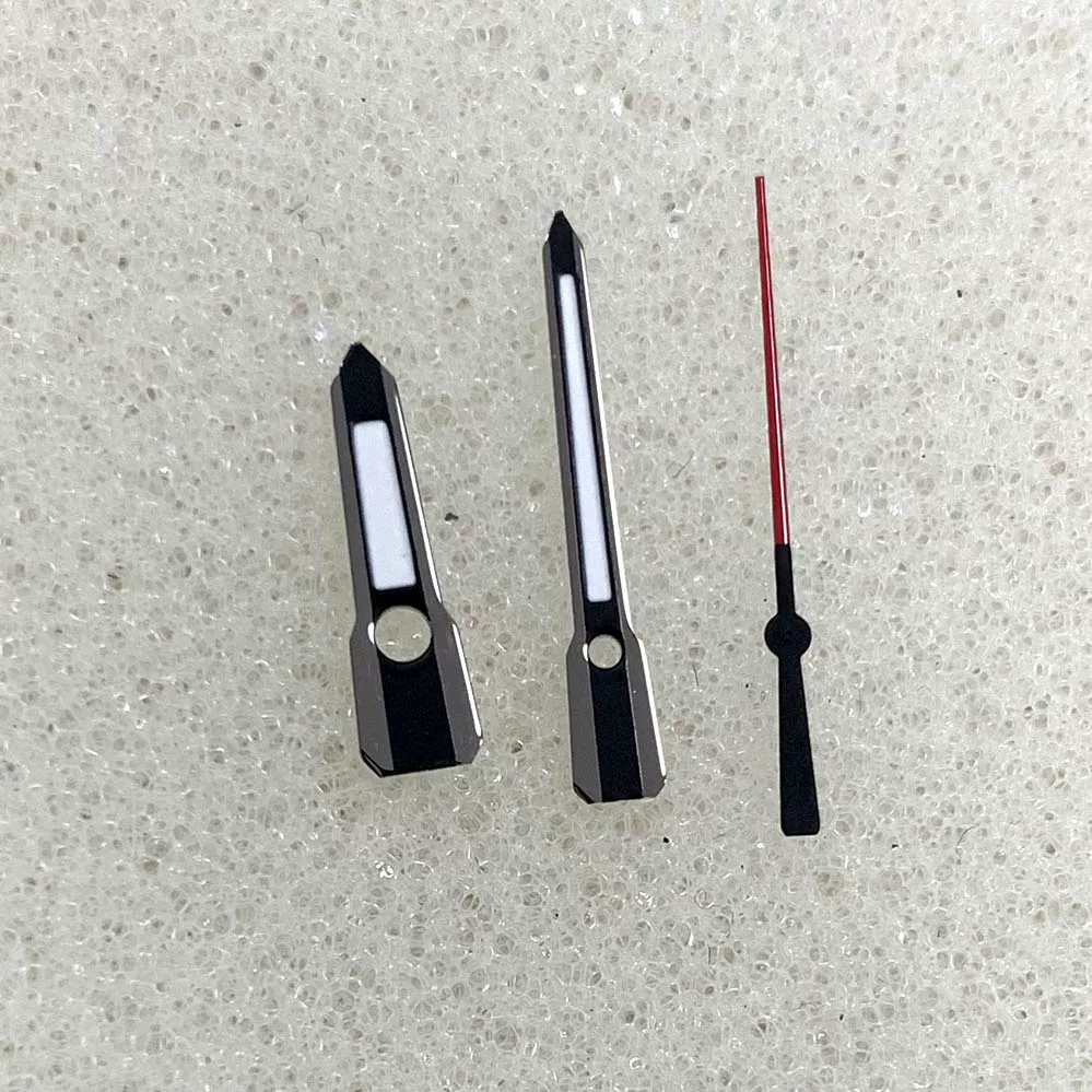 Matte สีดําสีแดงนาฬิกามือชุดสีเขียว Luminous นาฬิกาอุปกรณ์เสริมสําหรับ NH35/NH34/NH36/NH70 การเคลื่อ