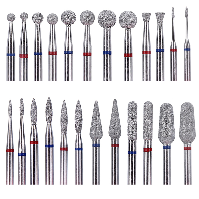 1pcs Chrome เล็บเจาะ Bits Pro รัสเซีย Cuticle Bit สําหรับเล็บเจาะ Dead Skin Cuticle ทําความสะอาดเล็บ Pre-treatment เครื่องมือ