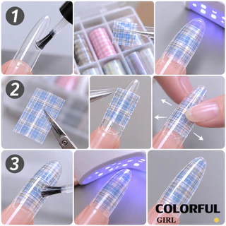 10 ม้วนฟอยล์โอนเล็บ ลายการ์ตูนน่ารัก หรูหรา DIY สติ๊กเกอร์ติด สําหรับเจลและยาทาเล็บ อุปกรณ์ทําเล็บ {ไทย} ฟอยล์ลอกลาย ลอกง่าย ใช้คู่กับกาวลอกฟอยล์น้า