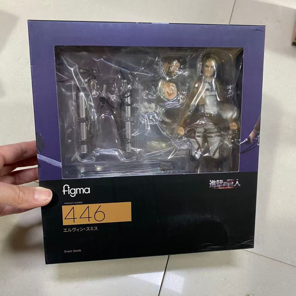 Attack On Titan Figma 446 Erwin Smith PVC Action Figure