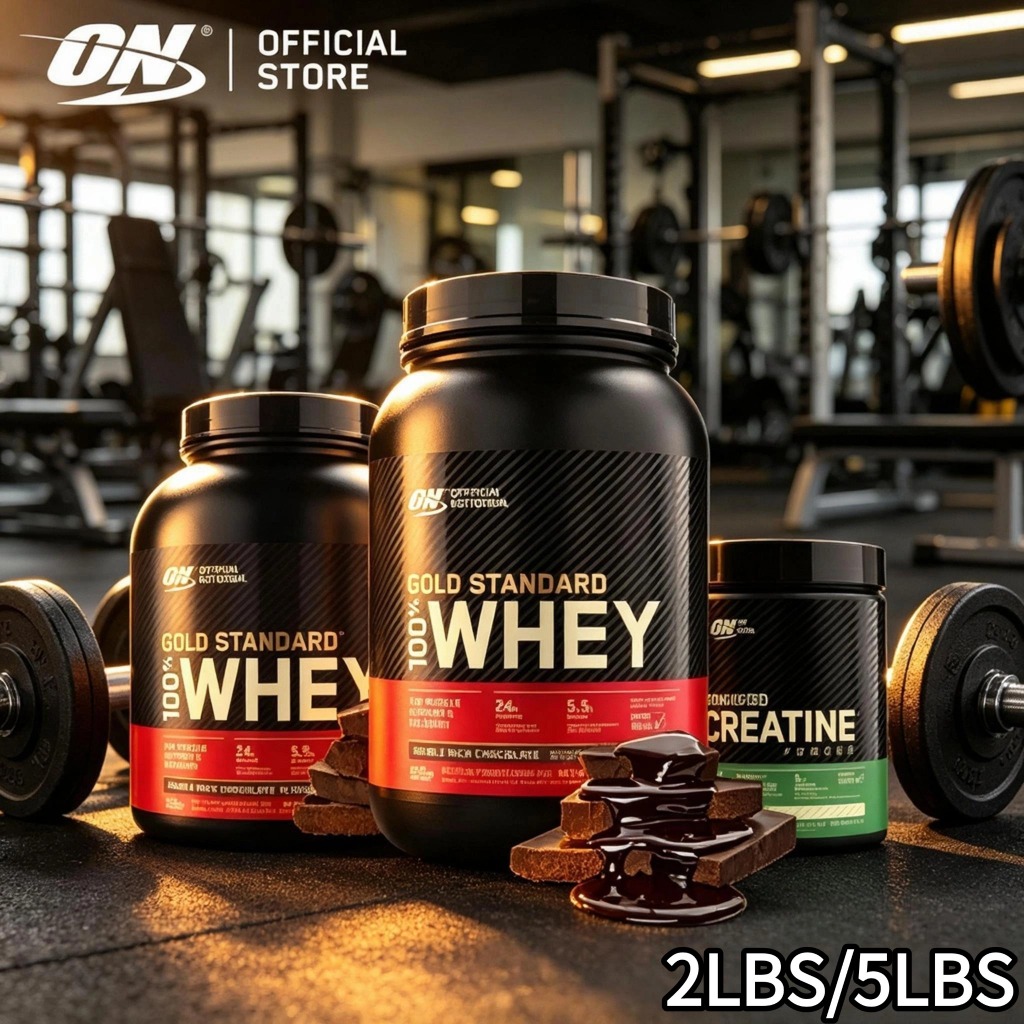 ON Optimum Nutrition Gold Standard เวย์โปรตีน 100% 2LBS/5LBS
