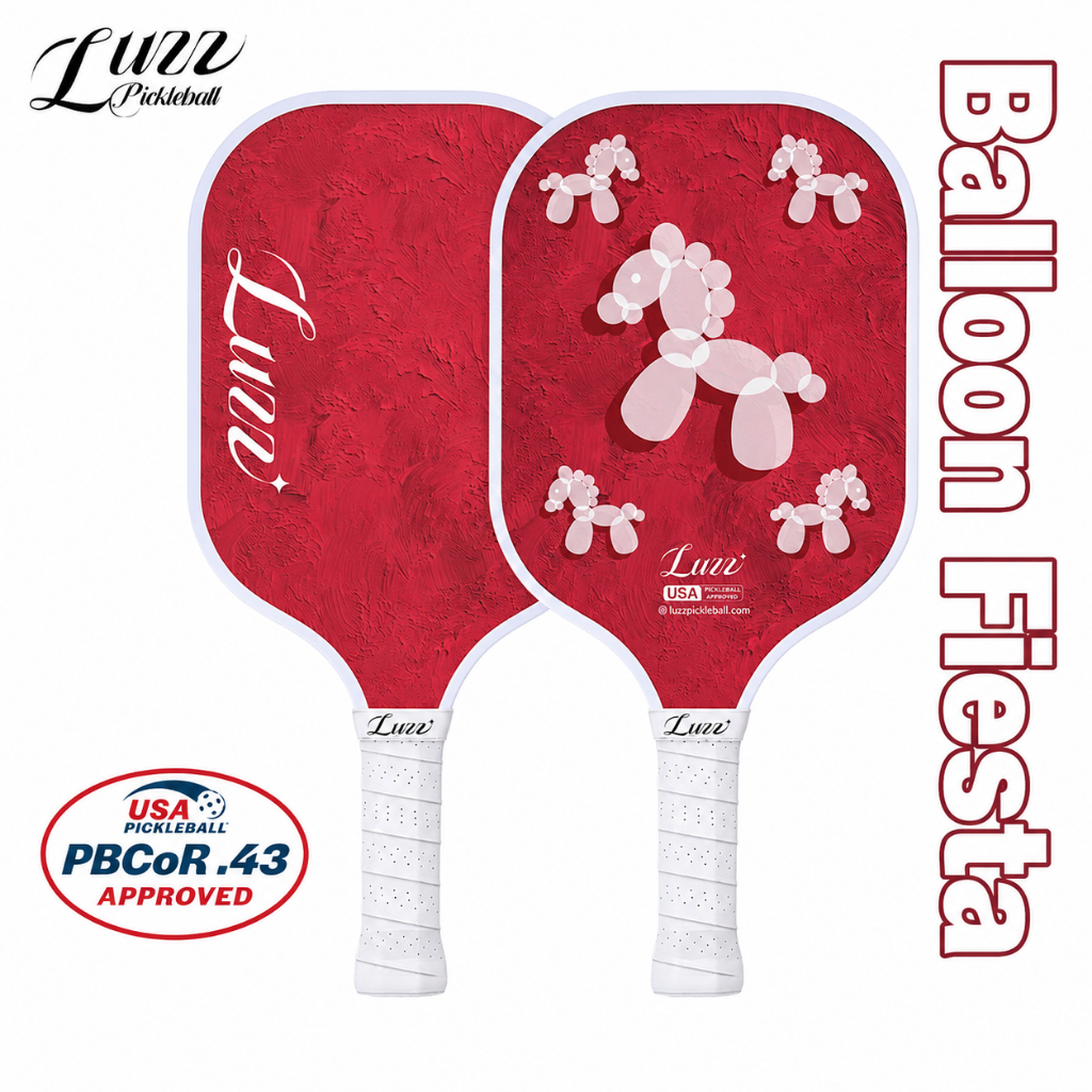 Luzz Pickleball Paddle KnightStrike คาร์บอนไฟเบอร์ 16 มม. Pickleball Paddle T700 USAPA ได้รับการอนุมัติ Pickleball Racket เริ่มต้น