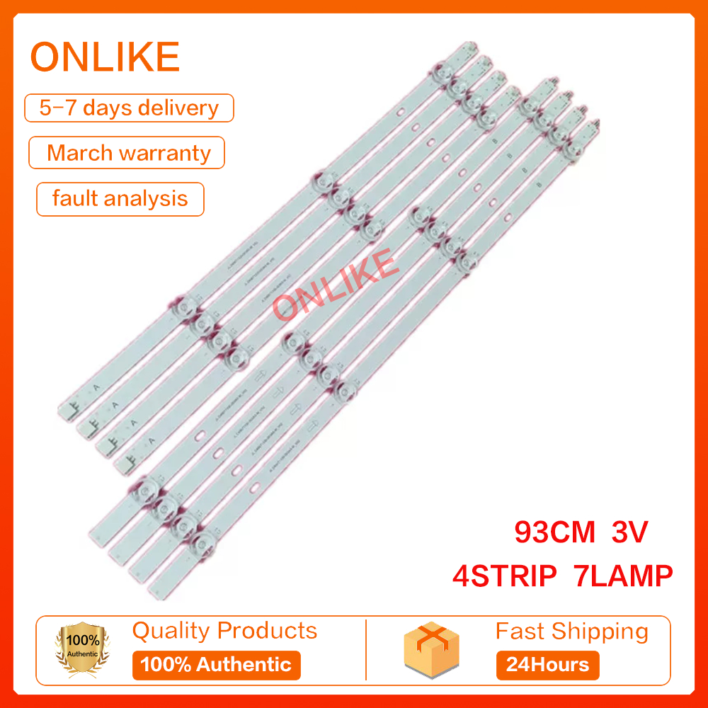 49B6000PW ปลาดาว 49R4 แถบแสง JL.D49071330003ASM-V02 แถบแสง LCD TV