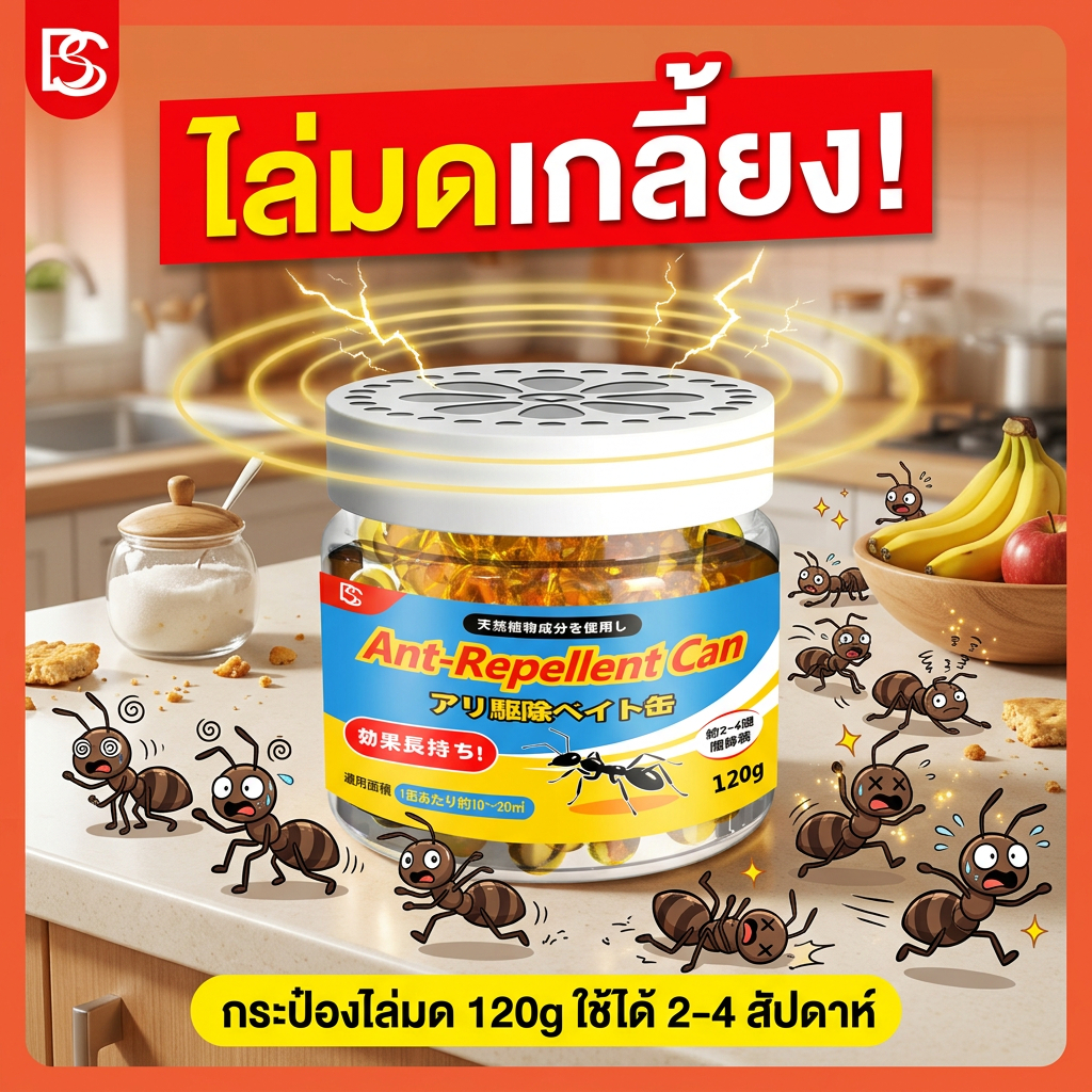 🐜ไล่มดไกลถึง 1000 เมตร ขจัดรังมดถี่ถ้วน ปลอดภัยใช้งาน🐜-MM-  ไล่มด ยาไล่มด ยาฆ่ามด ของจำเป็นสำหรับไล่มด กําจัดมด