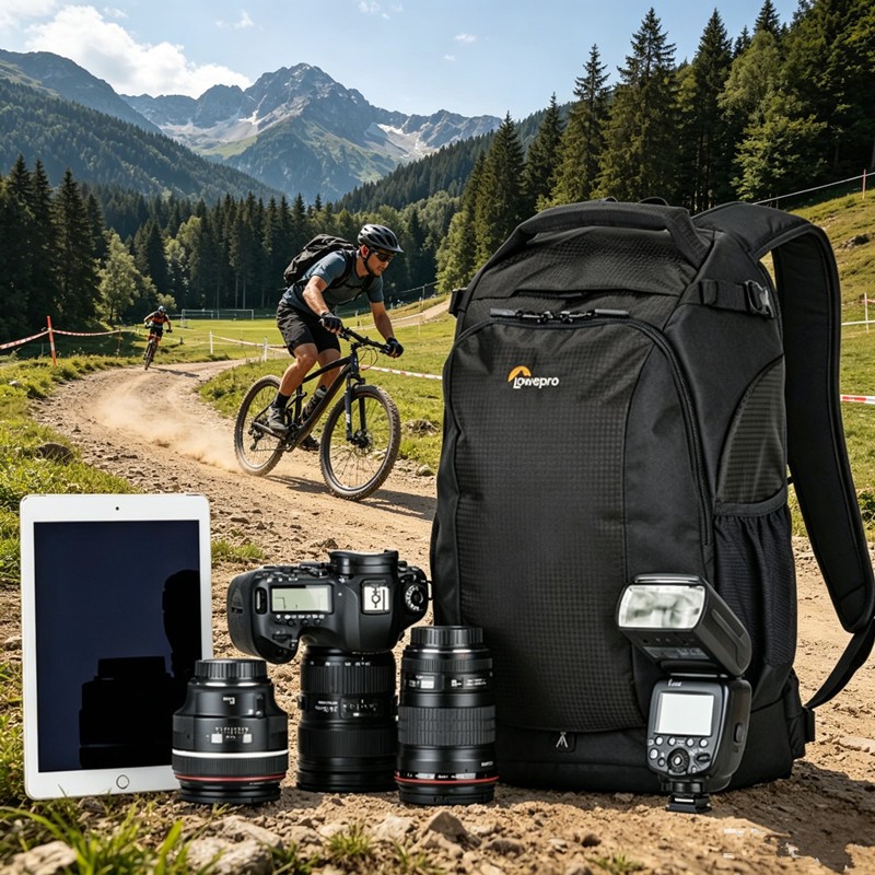 Lowepro Flipside 300 AW II Digital SLR Camera Photo Bag Backpacks+ ALL Weather Cover