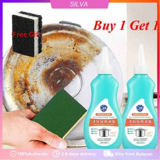 [Buy 1 Get 1]150ML Pot Bottom Black Scale Cleaner Multi-Purpose Degreaser Stainless Cleaner  Wash Pot Gel