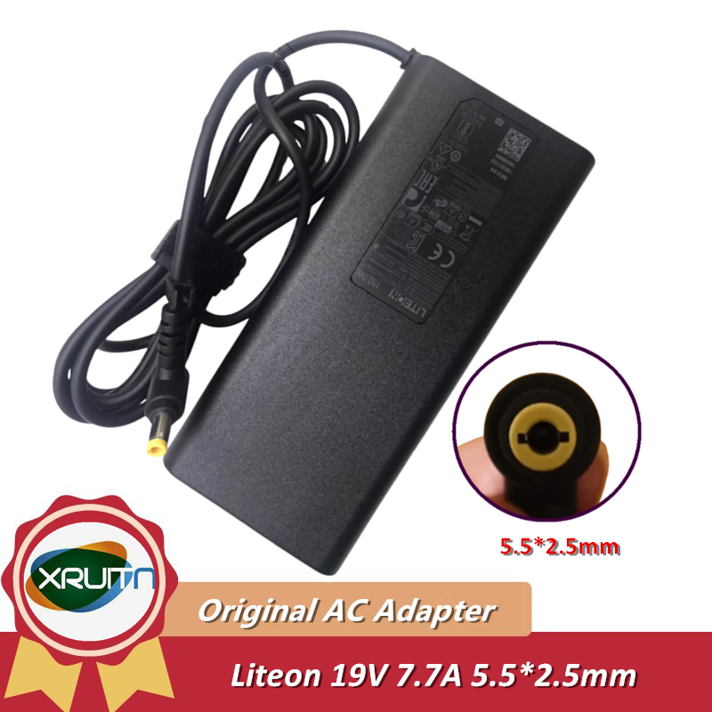 Original LITEON 19.5V 7.7A 150W PA-1151-08 AC DC Adapter Charger สําหรับ MSI GL62M 7RDX MS-16J9 แล็ป