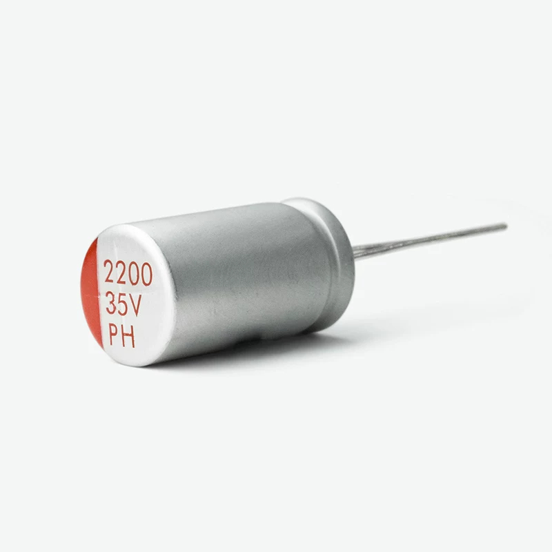 อินไลน์ Solid Capacitor 6.3V 10V 16V 25V 35V 50V 2200UF Electrolytic Capacitor 2200 Micro Capacitor