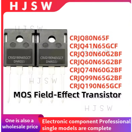 5 ชิ้น 100% ใหม่ CRJQ80N65F CRJQ41N65GCF CRJQ30N60G2BF CRJQ60N65G2BF CRJQ74N60G2BF CRJQ99N65G2BF CRJ