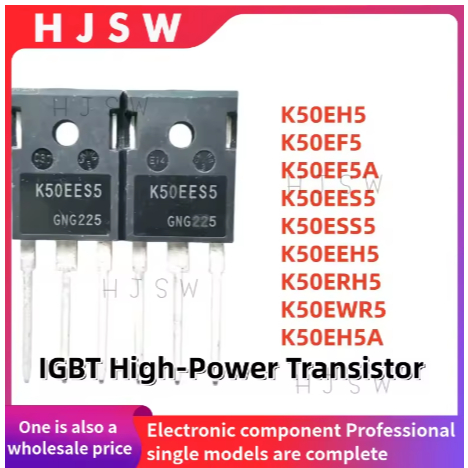 5PCS K50ERH5 IKW50N65RH5 K50EWR5IKW50N65WR5 K50EES5 IKW50N65ES5 K50EH5 สนามกรณีK50EH5