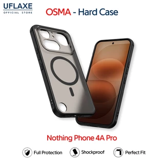 UFLAXE OSMA - เคส Nothing Phone 4a Pro - เคสแข็งกันกระแทก เคสโทรศัพท์ด้านป้องกันรอยนิ้วมือการปกป้องเต็มรูปแบบ