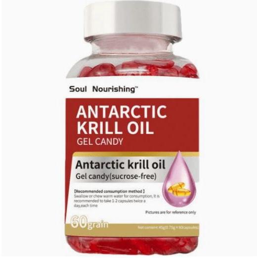 Antarctic Krill Oil ผลิตภัณฑ์เสริมอาหารเสริมอาหาร Astaxanthin Krill Oil 25.9.23