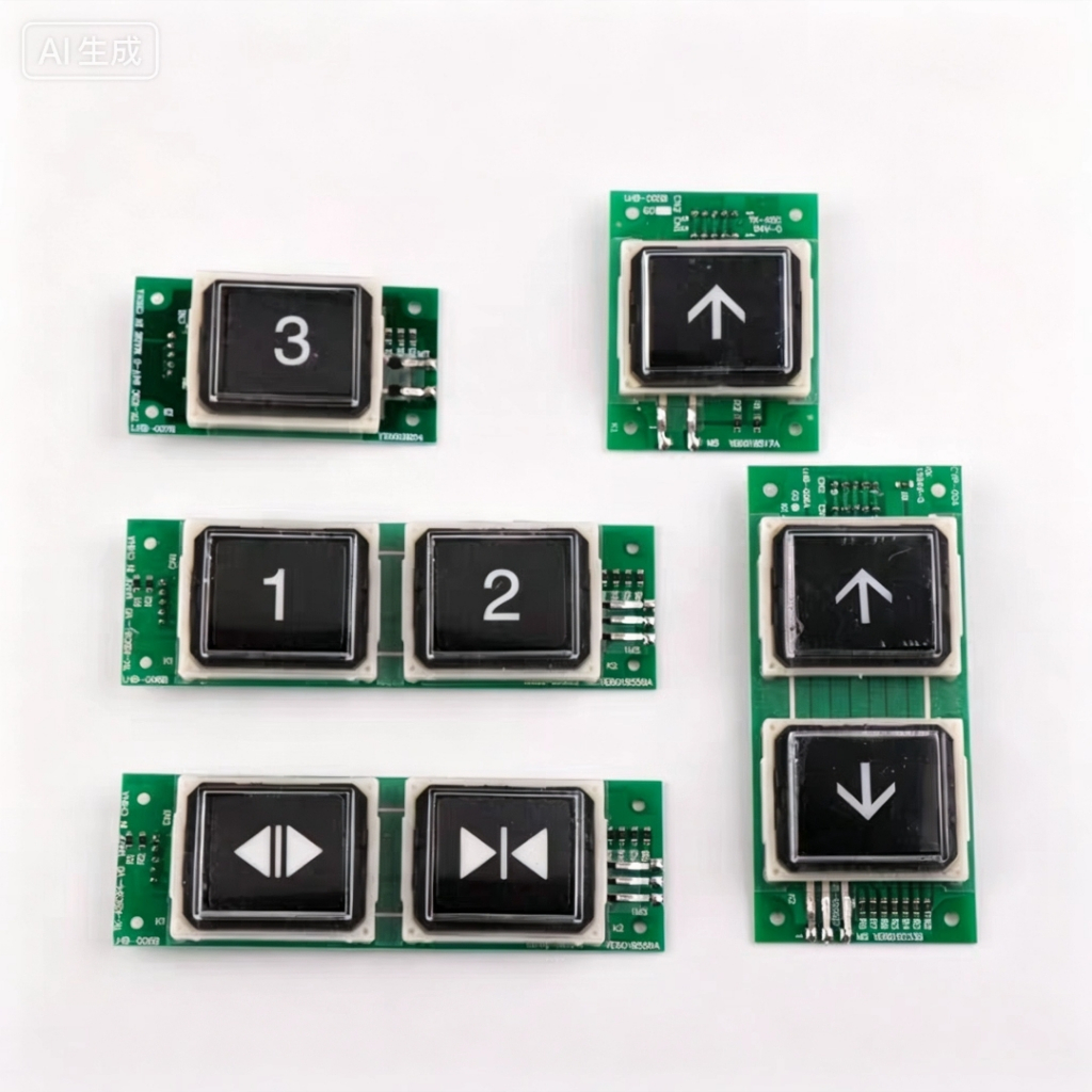ปุ่มกดลิฟต์ LHB-005B/006B/007B/008B (สัญลักษณ์)
