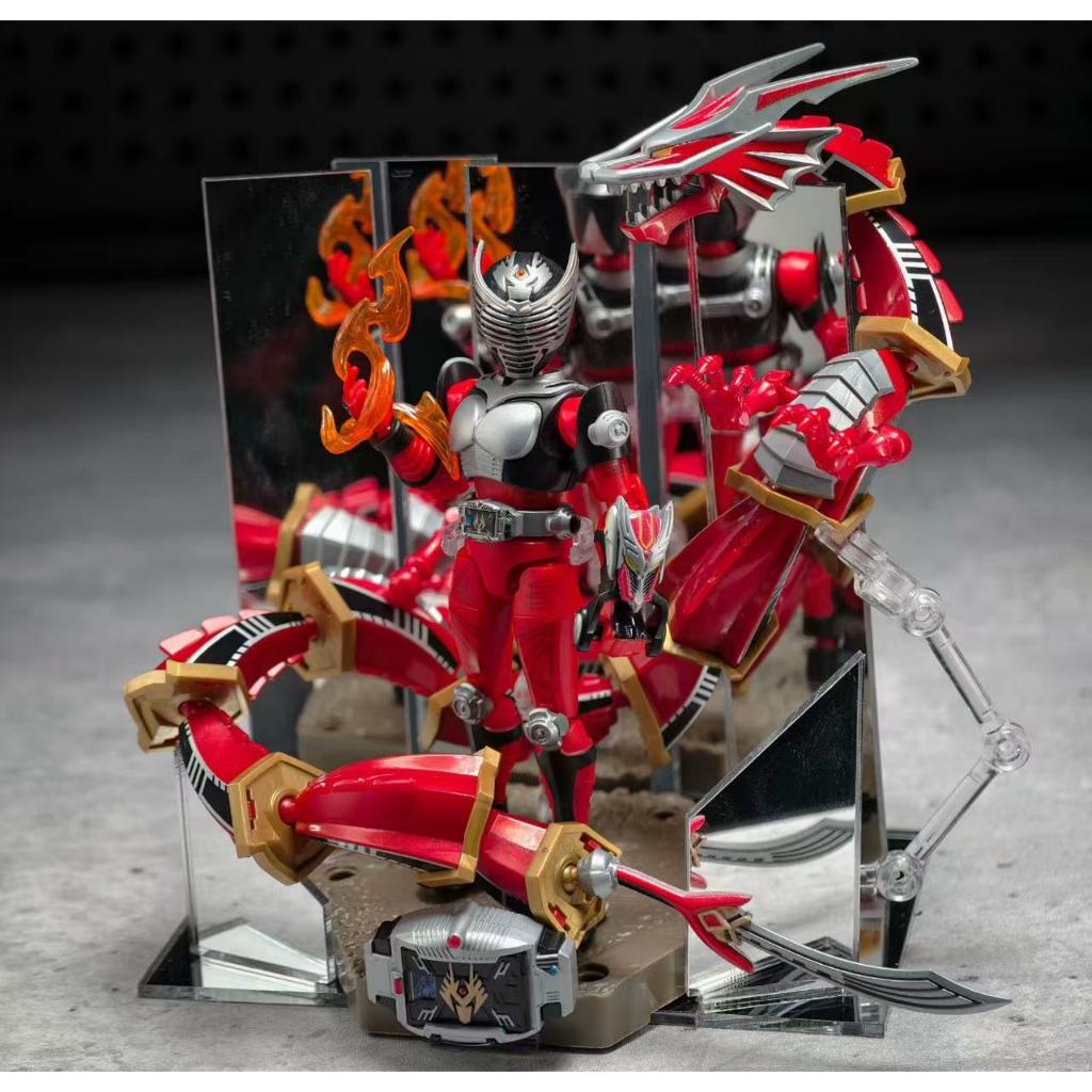 ▲KKangT▲ Genuine keeppley  Figures -applicable keeppley Acrylic platform Kamen Rider RYUKI Platform 