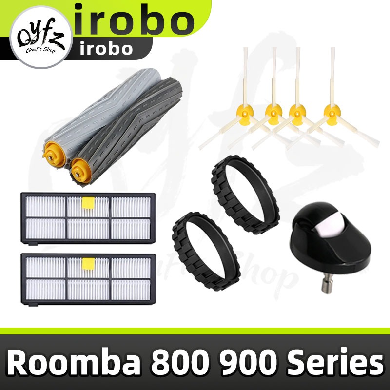 Qyfz ปรับให้เข้ากับเครื่องดูดฝุ่นหุ่นยนต์ iRobot Roomba 800/880/900 อุปกรณ์ทําความสะอาดเปลี่ยนแปรงหล
