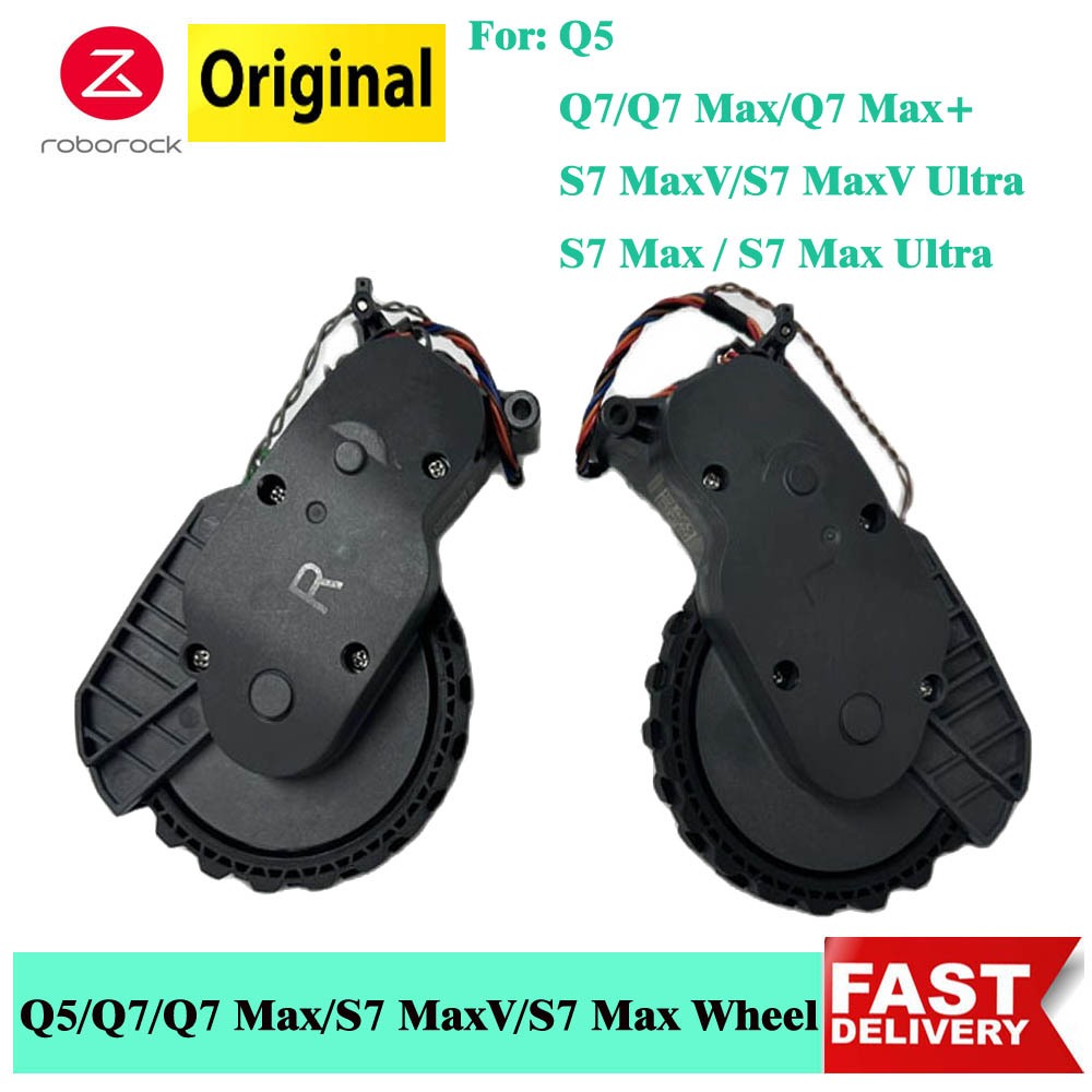 Original ล้อเดินอะไหล่สําหรับ Roborock Q5 / Q7 / Q7 Max / Q7 Max+ / S7 / S7 MaxV Ultra / S7 Max Ultr