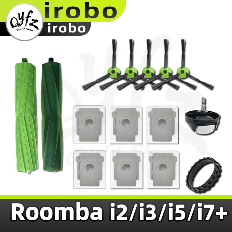 เหมาะสําหรับทําความสะอาดหุ่นยนต์ IRobo I2, I3, i5, i7+i6, I8, E5, E6, E7 วัสดุสิ้นเปลืองถุงปัดฝุ่น