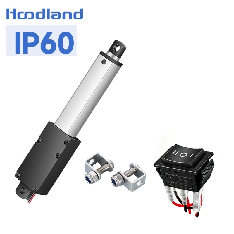 IP60WR Linear actuator 150N DC12V/24V Electric Telescopic Rod เหมาะสําหรับการอัตโนมัติอุตสาหกรรมไฟฟ้า Pusher