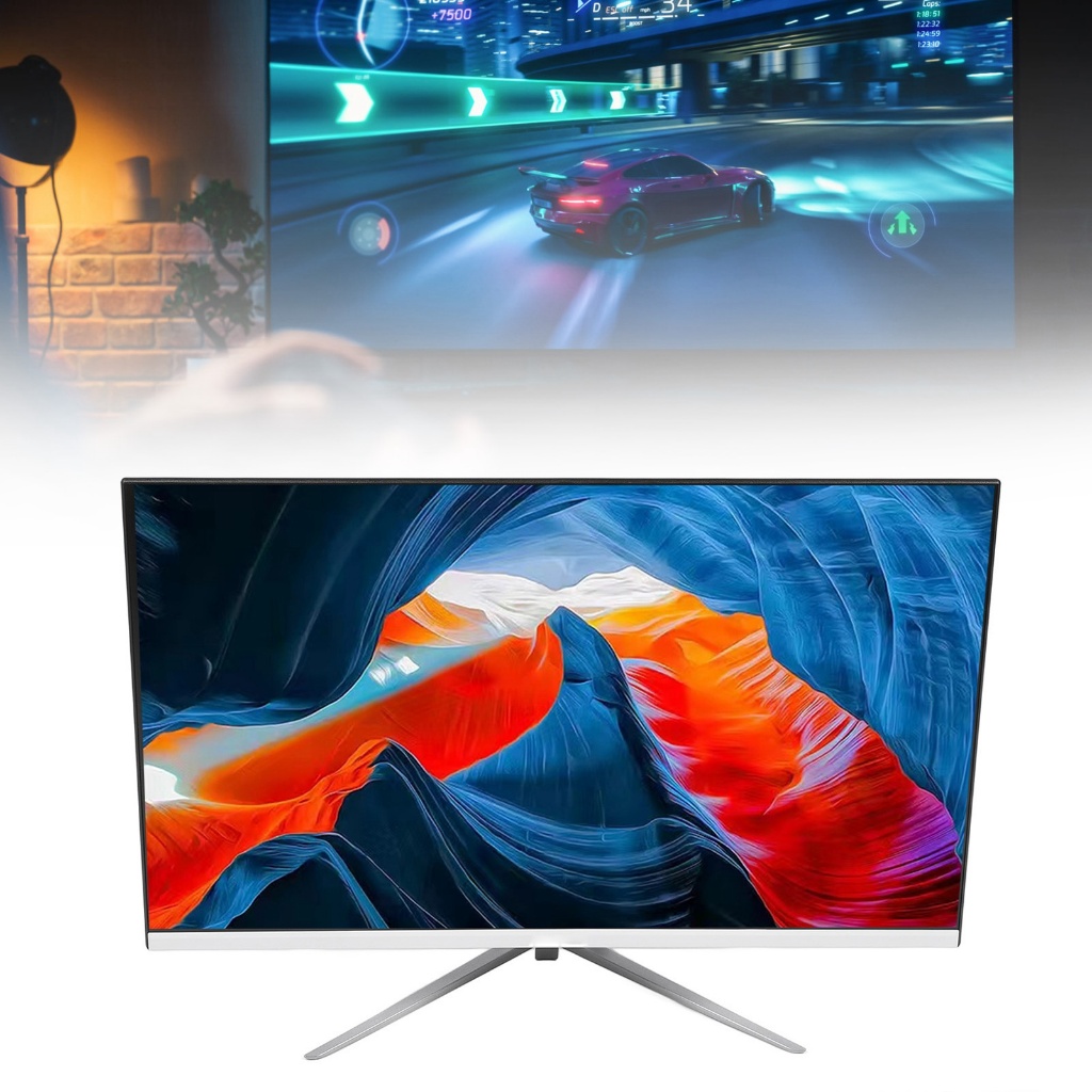 27 นิ้ว QHD 2K 165Hz Gaming Monitor 2560*1440 1ms MPRT FreeSync HDR 120%sRGB Desktop Eye Protection 