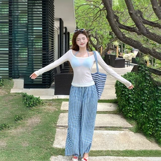 AEX ชุดบิกินี่ชุดว่ายน้ําสตรี 4in1 ชุดว่ายน้ําแจ็คเก็ตป้องกันแสงแดดกางเกงชายหาดผ้าแห้งเร็วยืดหยุ่นสูง-AEX010A