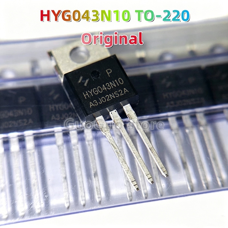 5pcs Original HYG043N10 TO-220 HYG043N10NS2P G043N10 TO220 164A/100V N-Channel MOSFET ทรานซิสเตอร์ใหม่ของแท้