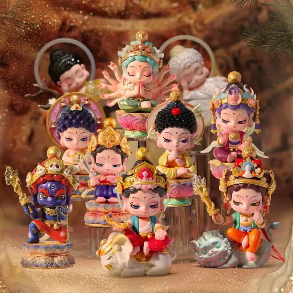 [8 ชิ้น] Qingyifang 丨 Zodiac Zodiac Benming Guardian Series Mystery Box ตุ๊กตาน่ารักสํานักงานห้องนอน