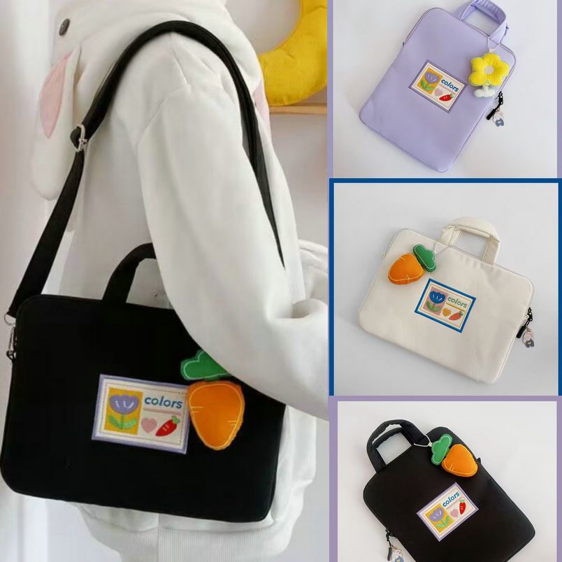 กระเป๋าแล็ปท็อปน่ารัก ins เคสแท็บเล็ตสําหรับ Macbook iPad