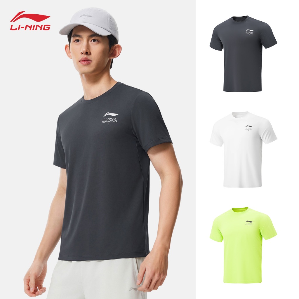 LI-NING เสื้อยืดแขนสั้น ATSW137 Legit Official Store