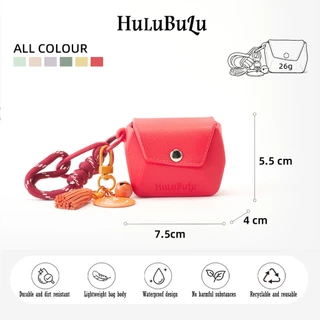 HuluBulu 🎧 ใหม่ กระเป๋าใส่หูฟังไร้สาย Apple Airpods Pro 1 2 3 Air หูฟังบลูทูธซัมซุง หูฟังบลูทูธXiaomi กระเป๋าพกพา อุปกรณ์เสริมกระเป๋า สายสะพายถอดได้ วัสดุEVAรักษ์โลก กันกระแทก กันน้ำ กันแรงกด สไตล์เรขาคณิต สีสันสดใส ตัวตุ้มน่ารัก เบา26กรัม ติดเข็มขัด