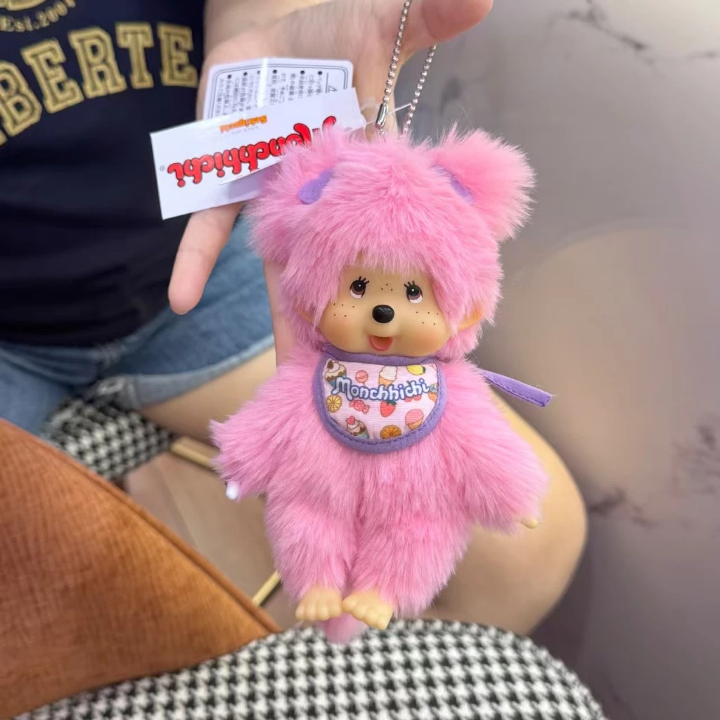 กระเป๋าเป้ตุ๊กตา Sanrio Monchhichi My Melody Kuromi 15 ซม. thumbnail 9