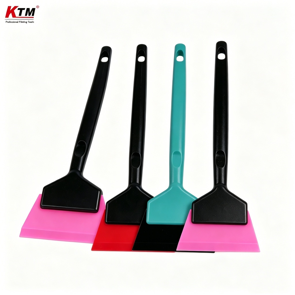 Ktm ใบมีดยาง Scraper สั้นยาวทําความสะอาด Handy Squeegee Kit ครัวเรือนล้าง Wiper รถ Window Film Tint เครื่องมือ