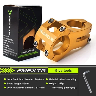 ABTH 31.8 มม. Handlebar Stem จากอลูมิเนียม Hollowed-out 6061 ออกแบบมาเพื่ออุปกรณ์เสริมสำหรับจักรยานเสือภูเขา