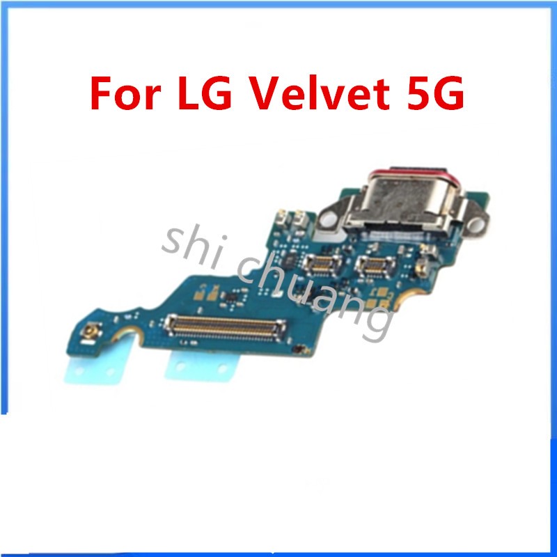 1X สําหรับ LG กํามะหยี่ 5G LM-G900N LM-G900EM LM-G900 LM-G900TM ชาร์จพอร์ต Flex Cables อะไหล่ USB Ch
