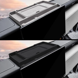 รถที่เท้าแขนกล่องเก็บสําหรับ Chery ICAR V23 รถไร้สายชาร์จ NFC ซิลิโคน Pad กล่องเก็บเงียบ Anti-slip อุปกรณ์เสริมภายใน