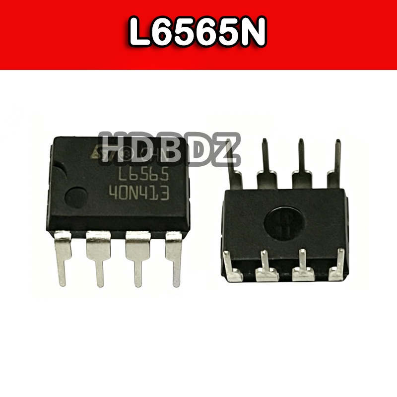 2~5PCS L6565  DIP-8 L6565N ชิปการจัดการพลังงาน LCD IC SMD
