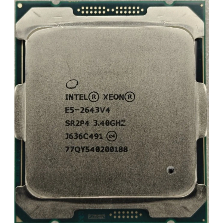 Intel Xeon E5-2643 V4 V3 3.40GHz/20MB/9.6GT/s / LGA 2011-3 โปรเซสเซอร์ 135 W