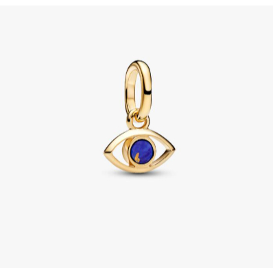 2026 NewS925 Blue Evil Eye Mini Pendant / DIY จี้สไตล์มินิมอลแฟชั่น