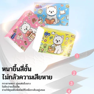 【12 แพ็ค】LamPure ทิชชู่เช็ดหน้า นุ่มละเอียด แพ็ค 3 สี หนา 5 ชั้น จำนวน 280 แผ่น