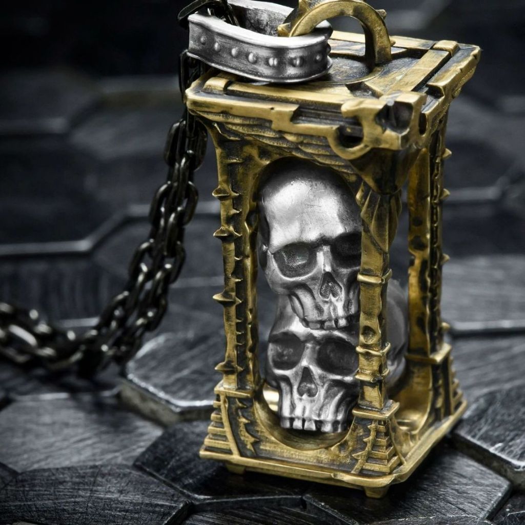 Warhammer 40K สร้อยคอสินค้า Skull Shrineday จี้เครื่องประดับ 0528 #.