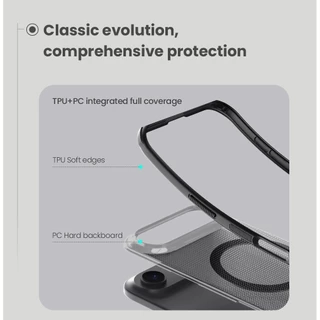Nillkin สําหรับ Apple iPhone Air 5G กรณี Super Frosted Pro กันกระแทกป้องกันกล้อง Anti-Scratch Anti-Fingerprint ป้องกันปกหลัง