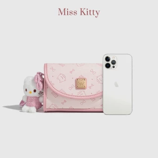 กระเป๋าสะพายผู้หญิง MISS KITTY กระเป๋าสีชมพูน่ารักๆ หนังพียูเนื้อนิ่ม ของขวัญให้เพื่อน ของขวัญวันเกิด ของขวัญวันเกิดให้แฟน